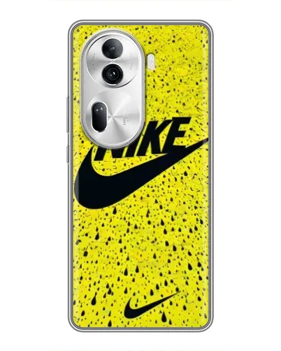 Чехол для OPPO Reno 11 Pro 5G с картинкой «Желтый текстурный Nike» Чехол для OPPO Reno 11 Pro 5G с картинкой «Желтый текстурный Nike»