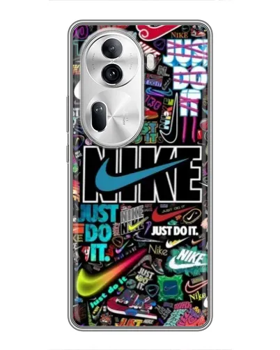 Чехол для OPPO Reno 11 Pro 5G с картинкой «Яркий коллаж Nike» Чехол для OPPO Reno 11 Pro 5G с картинкой «Яркий коллаж Nike»
