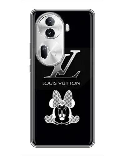 Чехол для OPPO Reno 11 Pro 5G с картинкой «LV и Минни Маус»