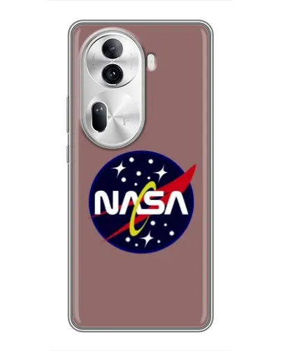 Чехол для OPPO Reno 11 Pro 5G с картинкой «NASA — ретро космос» Чехол для OPPO Reno 11 Pro 5G с картинкой «NASA — ретро космос»