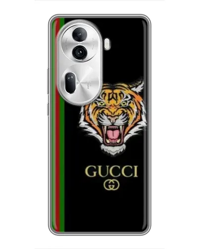 Чехол для OPPO Reno 11 Pro 5G с картинкой «Тигр Gucci»