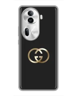 Чехол для OPPO Reno 11 Pro 5G с картинкой «Минимализм Gucci» Чехол для OPPO Reno 11 Pro 5G с картинкой «Минимализм Gucci»