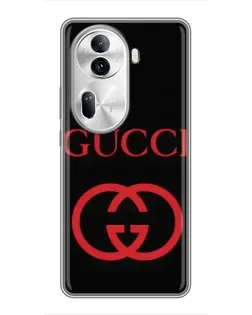 Чехол для OPPO Reno 11 Pro 5G с картинкой «Gucci — красный логотип» Чехол для OPPO Reno 11 Pro 5G с картинкой «Gucci — красный логотип»