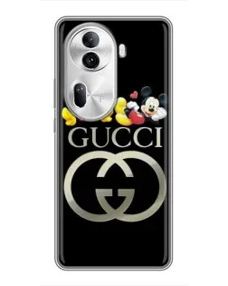 Чехол для OPPO Reno 11 Pro 5G с картинкой «Gucci — герои Disney» Чехол для OPPO Reno 11 Pro 5G с картинкой «Gucci — герои Disney»
