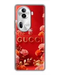 Чехол для OPPO Reno 11 Pro 5G с картинкой «Gucci — золотой сад» Чехол для OPPO Reno 11 Pro 5G с картинкой «Gucci — золотой сад»