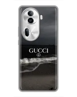 Чехол для OPPO Reno 11 Pro 5G с картинкой «Gucci — морской прибой» Чехол для OPPO Reno 11 Pro 5G с картинкой «Gucci — морской прибой»