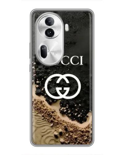 Чехол для OPPO Reno 11 Pro 5G с картинкой «Gucci — песчаные дюны»
