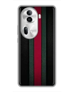 Чехол для OPPO Reno 11 Pro 5G с картинкой «Gucci — неоновая линия» Чехол для OPPO Reno 11 Pro 5G с картинкой «Gucci — неоновая линия»