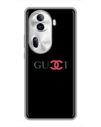 Чехол для OPPO Reno 11 Pro 5G с картинкой «Gucci — красный градиент»