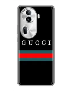 Чехол для OPPO Reno 11 Pro 5G с картинкой «Gucci — красный пояс» Чехол для OPPO Reno 11 Pro 5G с картинкой «Gucci — красный пояс»
