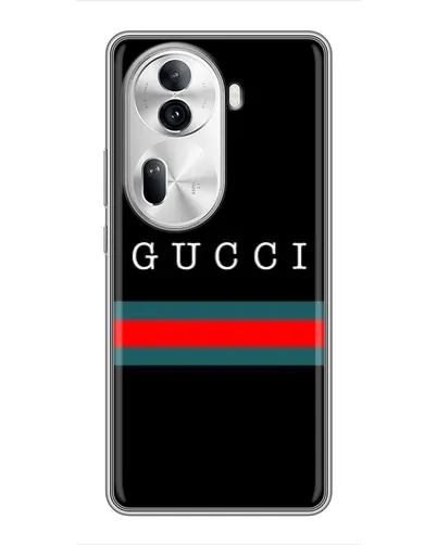 Чехол для OPPO Reno 11 Pro 5G с картинкой «Gucci — красный пояс»