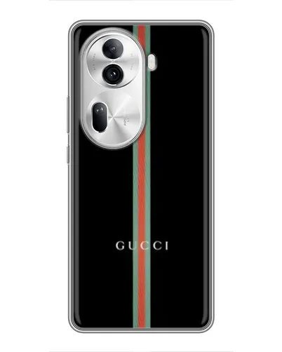 Чехол для OPPO Reno 11 Pro 5G с картинкой «Gucci — строгая линия» Чехол для OPPO Reno 11 Pro 5G с картинкой «Gucci — строгая линия»