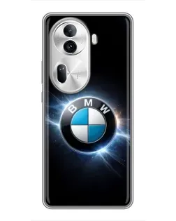 Чехол для OPPO Reno 11 Pro 5G с картинкой «BMW — неоновое сияние» Чехол для OPPO Reno 11 Pro 5G с картинкой «BMW — неоновое сияние»