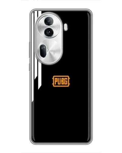 Чехол для OPPO Reno 11 Pro 5G с картинкой «PUBG — вертикальные линии»