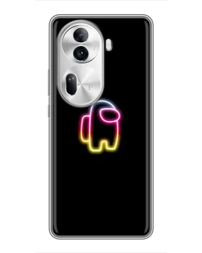 Чехол для OPPO Reno 11 Pro 5G с картинкой «Among Us градиент»