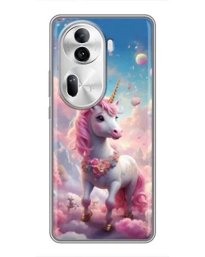 Чехол для OPPO Reno 11 Pro 5G с картинкой «Единорог среди облаков» Чехол для OPPO Reno 11 Pro 5G с картинкой «Единорог среди облаков»