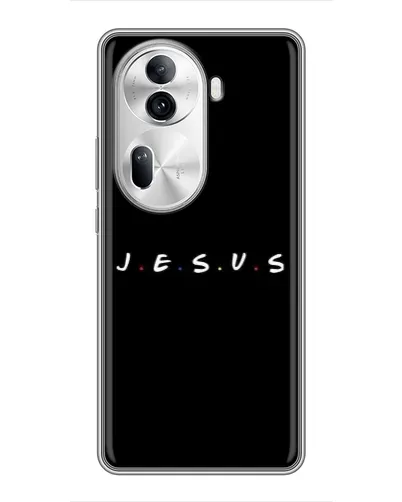 Чехол для OPPO Reno 11 Pro 5G с картинкой «Точки веры J.E.S.U.S.» Чехол для OPPO Reno 11 Pro 5G с картинкой «Точки веры J.E.S.U.S.»