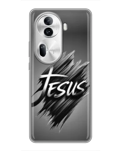Чехол для OPPO Reno 11 Pro 5G с картинкой «Надпись Jesus Graffiti» Чехол для OPPO Reno 11 Pro 5G с картинкой «Надпись Jesus Graffiti»