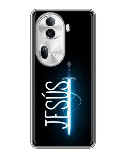 Чехол для OPPO Reno 11 Pro 5G с картинкой «Меч Духа Jesus» Чехол для OPPO Reno 11 Pro 5G с картинкой «Меч Духа Jesus»