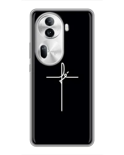 Чехол для OPPO Reno 11 Pro 5G с картинкой «Тонкий крест» Чехол для OPPO Reno 11 Pro 5G с картинкой «Тонкий крест»