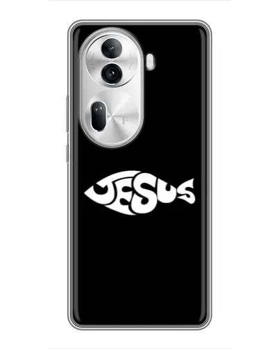 Чехол для OPPO Reno 11 Pro 5G с картинкой «Рыба Jesus» Чехол для OPPO Reno 11 Pro 5G с картинкой «Рыба Jesus»