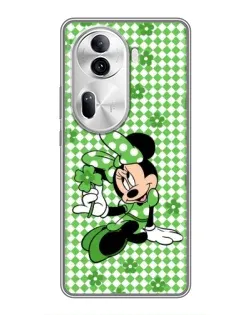 Чехол для OPPO Reno 11 Pro 5G с картинкой «Mickey в клетку»