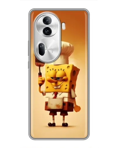 Чехол для OPPO Reno 11 Pro 5G с картинкой «Губка Боб повар» Чехол для OPPO Reno 11 Pro 5G с картинкой «Губка Боб повар»