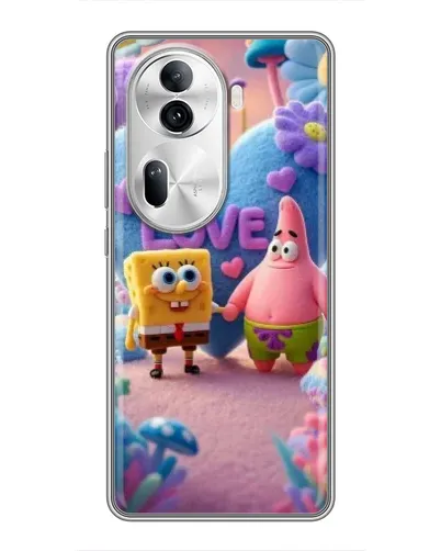 Чехол для OPPO Reno 11 Pro 5G с картинкой «Губка Боб Патрик» Чехол для OPPO Reno 11 Pro 5G с картинкой «Губка Боб Патрик»