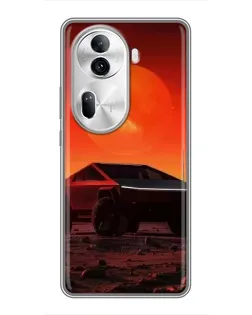 Чехол для OPPO Reno 11 Pro 5G с картинкой «Cybertruck на Марсе» Чехол для OPPO Reno 11 Pro 5G с картинкой «Cybertruck на Марсе»