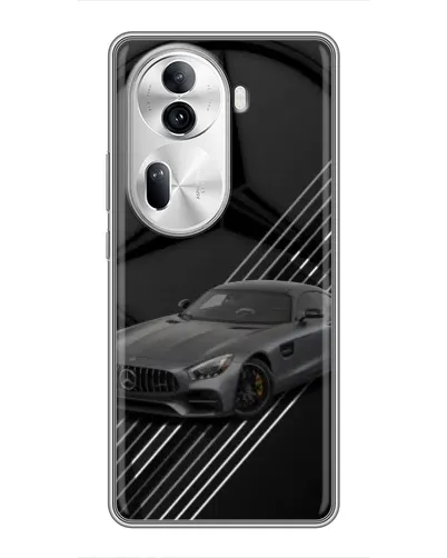 Чехол для OPPO Reno 11 Pro 5G с картинкой «Mercedes AMG — графика» Чехол для OPPO Reno 11 Pro 5G с картинкой «Mercedes AMG — графика»