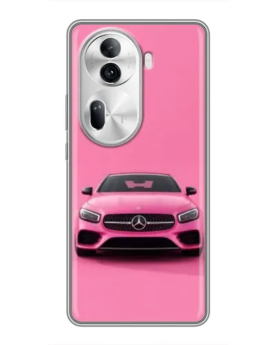 Чехол для OPPO Reno 11 Pro 5G с картинкой «Розовый Mercedes AMG» Чехол для OPPO Reno 11 Pro 5G с картинкой «Розовый Mercedes AMG»