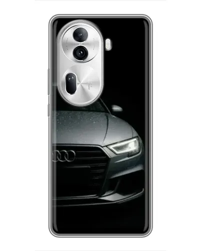 Чехол для OPPO Reno 11 Pro 5G с картинкой «Audi — детализация кузова» Чехол для OPPO Reno 11 Pro 5G с картинкой «Audi — детализация кузова»
