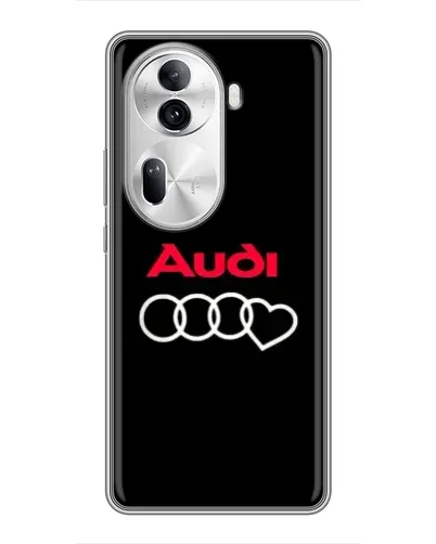 Чехол для OPPO Reno 11 Pro 5G с картинкой «Логотип Audi Heart» Чехол для OPPO Reno 11 Pro 5G с картинкой «Логотип Audi Heart»