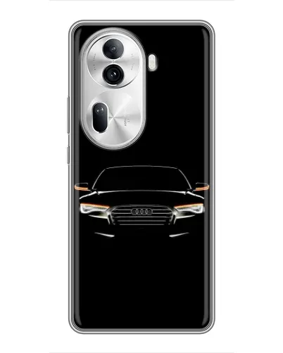 Чехол для OPPO Reno 11 Pro 5G с картинкой «Audi — ночной контур» Чехол для OPPO Reno 11 Pro 5G с картинкой «Audi — ночной контур»