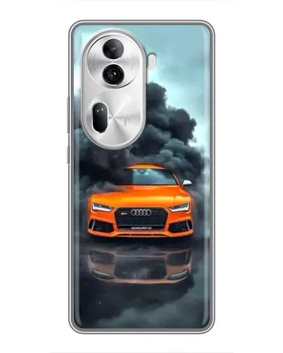 Чехол для OPPO Reno 11 Pro 5G с картинкой «Audi в облаках дыма» Чехол для OPPO Reno 11 Pro 5G с картинкой «Audi в облаках дыма»