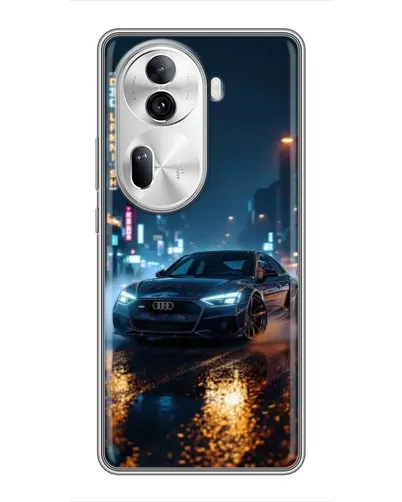 Чехол для OPPO Reno 11 Pro 5G с картинкой «Ночной город и Audi» Чехол для OPPO Reno 11 Pro 5G с картинкой «Ночной город и Audi»