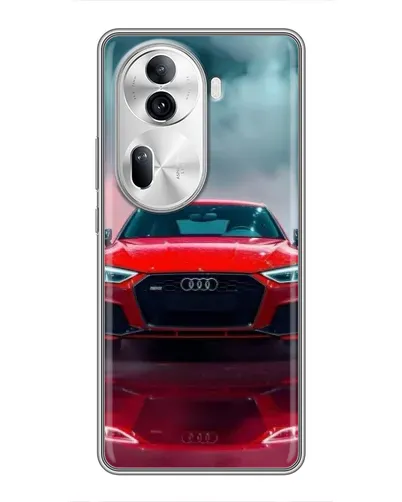 Чехол для OPPO Reno 11 Pro 5G с картинкой «Audi RS — красный стиль» Чехол для OPPO Reno 11 Pro 5G с картинкой «Audi RS — красный стиль»