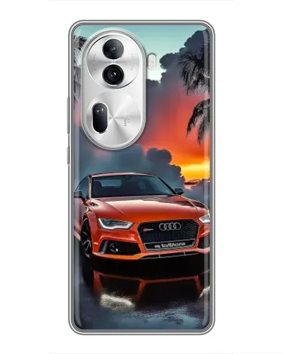 Чехол для OPPO Reno 11 Pro 5G с картинкой «Audi — закат» Чехол для OPPO Reno 11 Pro 5G с картинкой «Audi — закат»