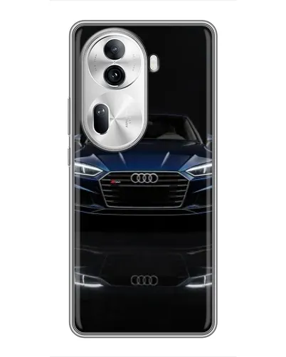 Чехол для OPPO Reno 11 Pro 5G с картинкой «Audi — ночное отражение» Чехол для OPPO Reno 11 Pro 5G с картинкой «Audi — ночное отражение»