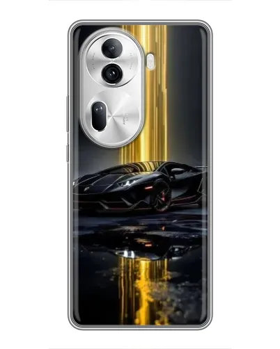 Чехол для OPPO Reno 11 Pro 5G с картинкой «Ночной Lamborghini драйв» Чехол для OPPO Reno 11 Pro 5G с картинкой «Ночной Lamborghini драйв»