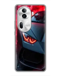 Чехол для OPPO Reno 11 Pro 5G с картинкой «Lamborghini красное сияние» Чехол для OPPO Reno 11 Pro 5G с картинкой «Lamborghini красное сияние»