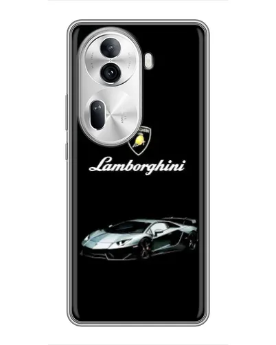 Чехол для OPPO Reno 11 Pro 5G с картинкой «Логотип Lamborghini классика» Чехол для OPPO Reno 11 Pro 5G с картинкой «Логотип Lamborghini классика»