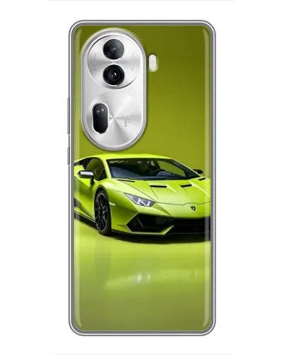 Чехол для OPPO Reno 11 Pro 5G с картинкой «Салатовый Lamborghini Huracan» Чехол для OPPO Reno 11 Pro 5G с картинкой «Салатовый Lamborghini Huracan»