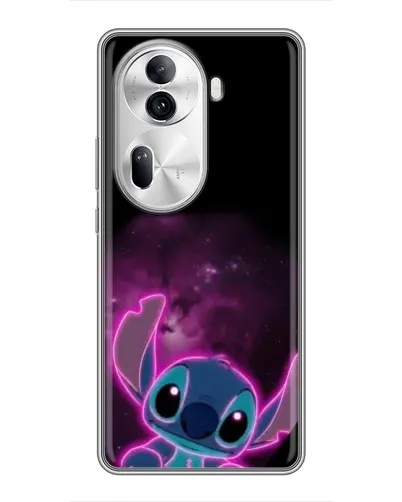 Чехол для OPPO Reno 11 Pro 5G с картинкой «Неоновый Stitch» Чехол для OPPO Reno 11 Pro 5G с картинкой «Неоновый Stitch»