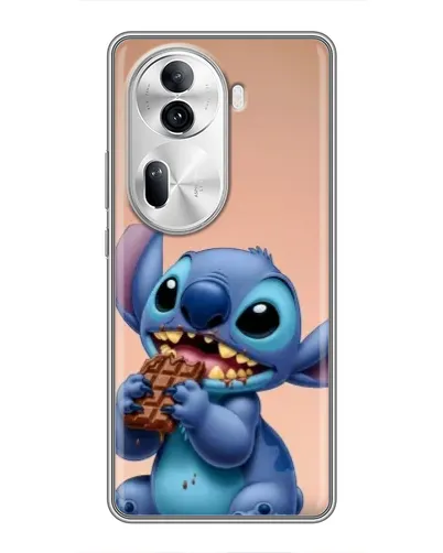 Чехол для OPPO Reno 11 Pro 5G с картинкой «Стич ест шоколад» Чехол для OPPO Reno 11 Pro 5G с картинкой «Стич ест шоколад»