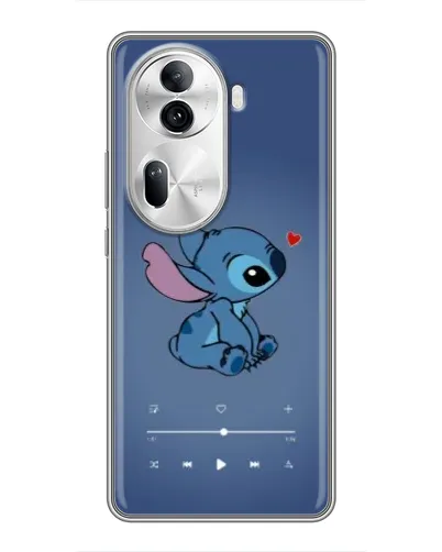 Чехол для OPPO Reno 11 Pro 5G с картинкой «Музыкальный Stitch» Чехол для OPPO Reno 11 Pro 5G с картинкой «Музыкальный Stitch»