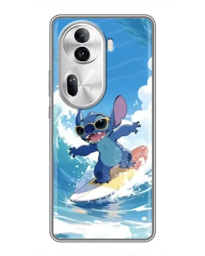 Чехол для OPPO Reno 11 Pro 5G с картинкой «Стич на волне» Чехол для OPPO Reno 11 Pro 5G с картинкой «Стич на волне»