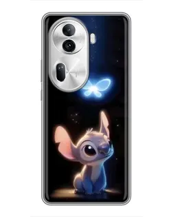 Чехол для OPPO Reno 11 Pro 5G с картинкой «Сияющий Стич» Чехол для OPPO Reno 11 Pro 5G с картинкой «Сияющий Стич»