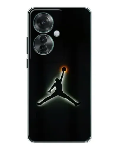 Чехол для OPPO Reno 11F с картинкой «Jordan Gradient Logo» Чехол для OPPO Reno 11F с картинкой «Jordan Gradient Logo»