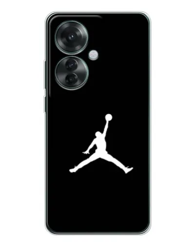 Чехол для OPPO Reno 11F с картинкой «Jordan Silhouette» Чехол для OPPO Reno 11F с картинкой «Jordan Silhouette»